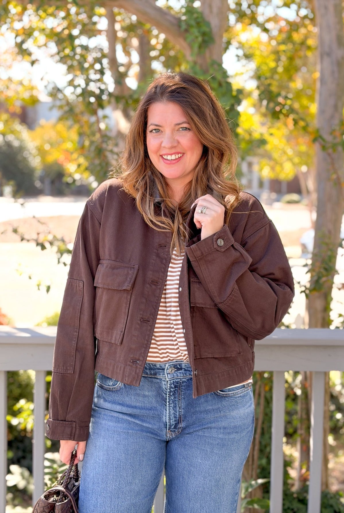 Rose & Lee Co Rey Chore Jacket, Umber by Z Supply Jackets