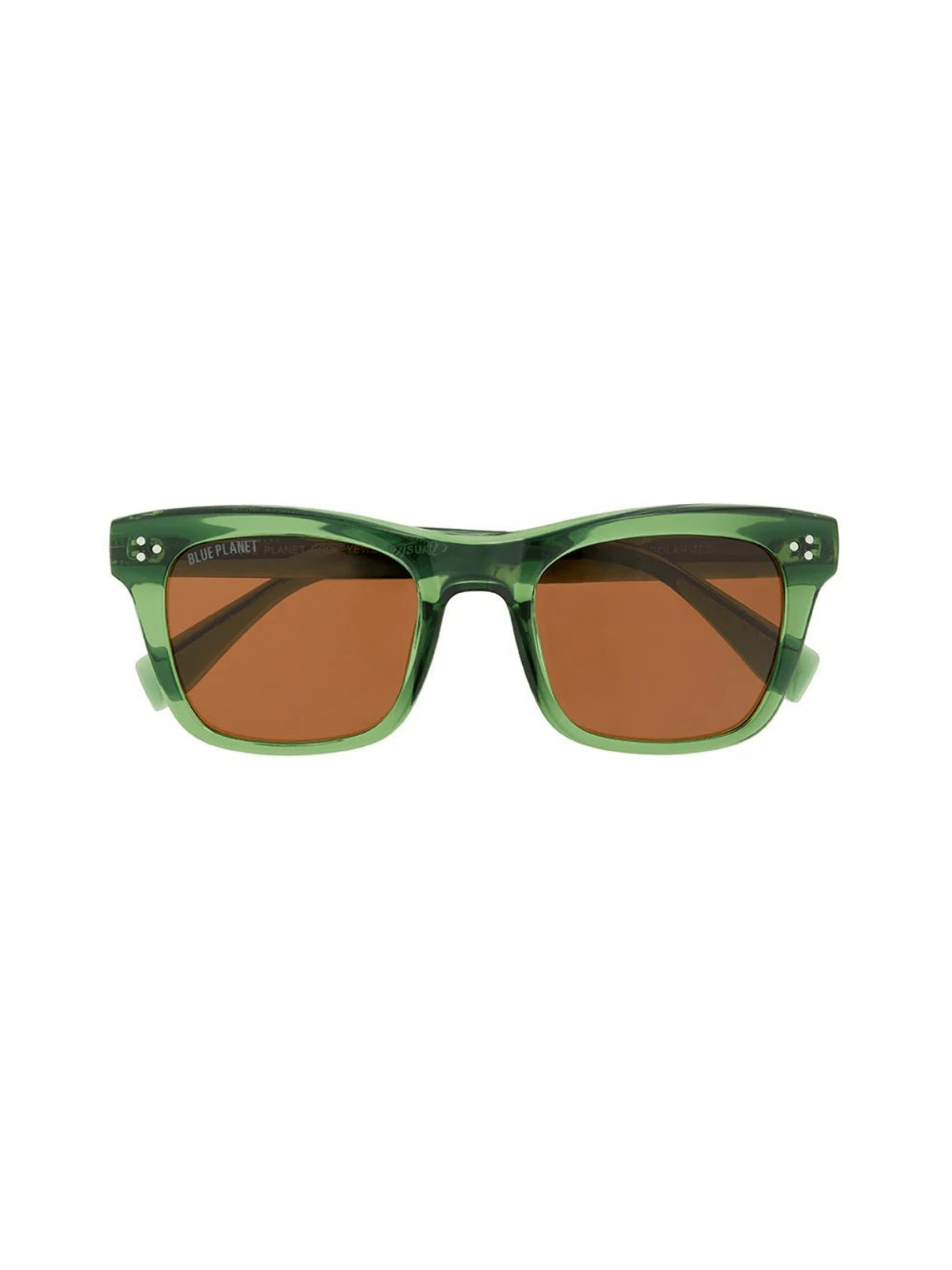 Rose & Lee Co Rincon Sunglasses, Crystal Green + Brown Polarized Accessories