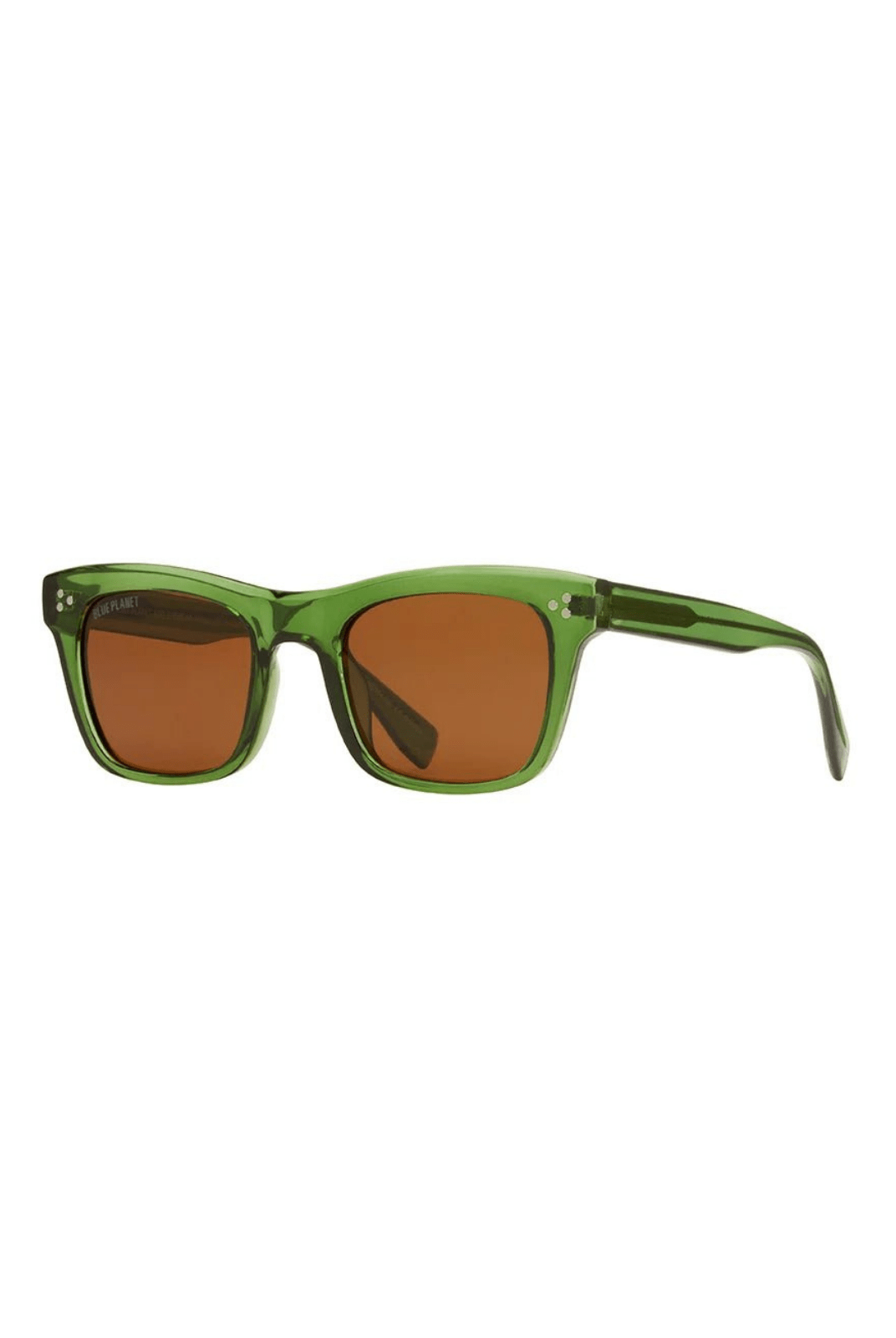 Rose & Lee Co Rincon Sunglasses, Crystal Green + Brown Polarized Accessories