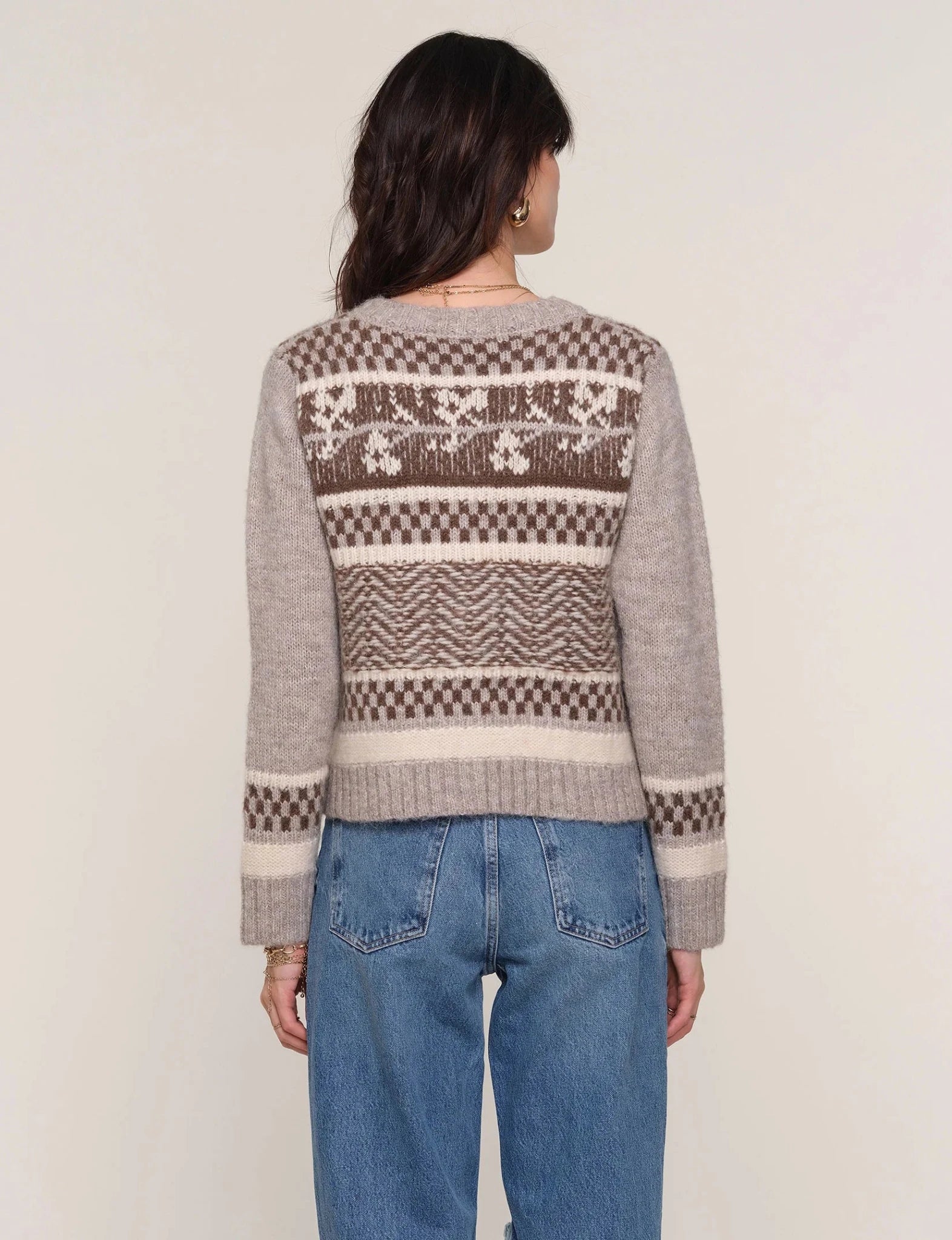Rose & Lee Co Rocky Cardigan, Mocha Cardigan