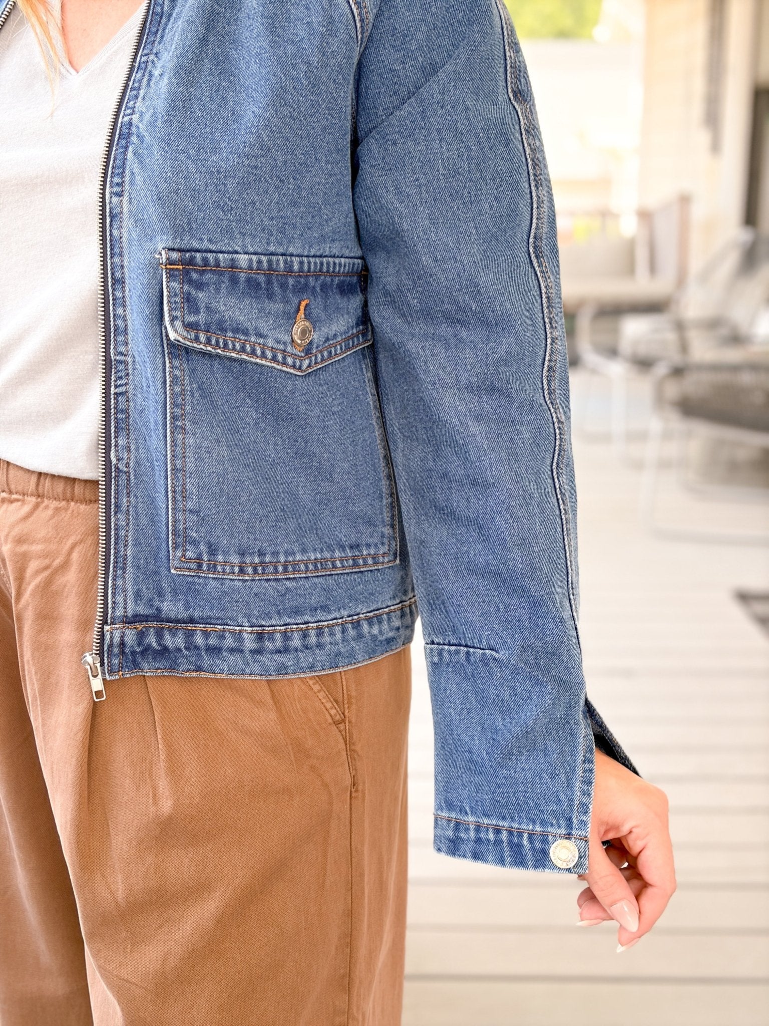 Rose & Lee Co Saddle Barn Jacket, Azalea Wash Jackets