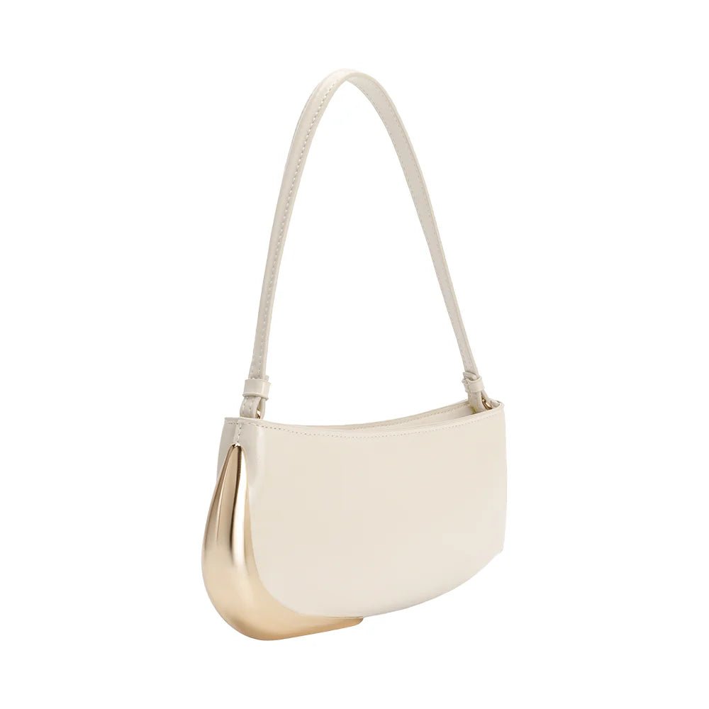Rose & Lee Co Sade Shoulder Bag, Ivory Bags