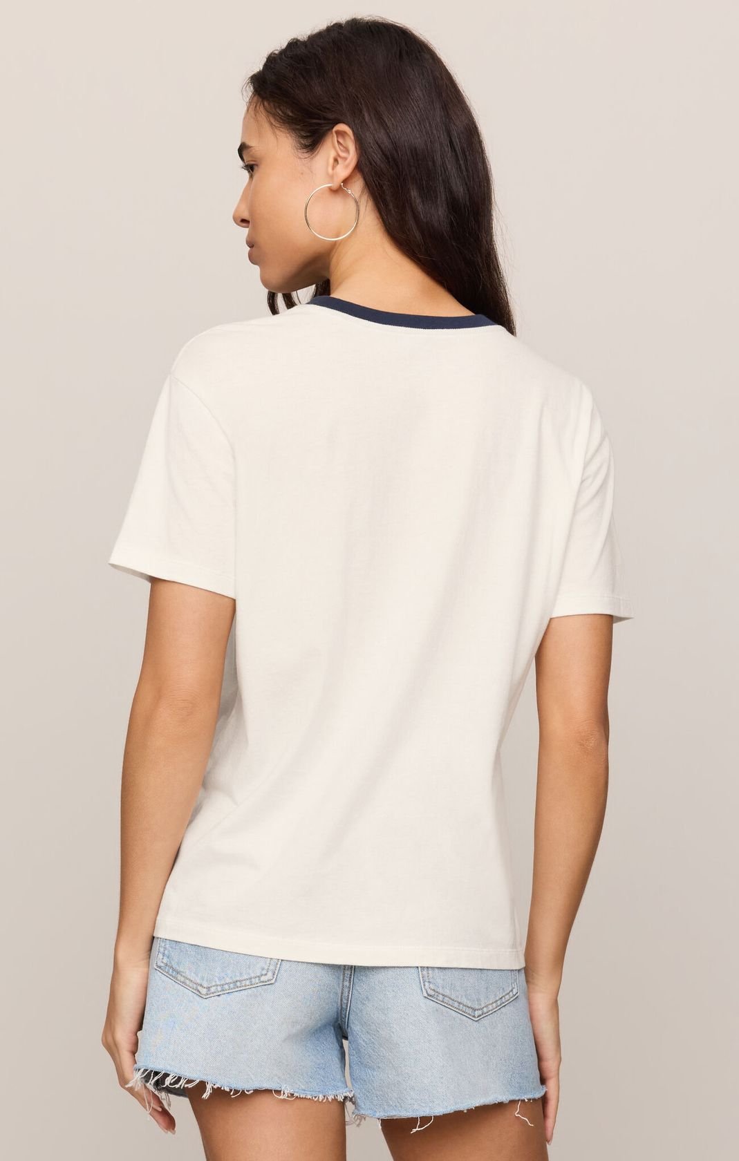 Rose & Lee Co Salty Tee, Sea Salt by Z Supply short sleeve