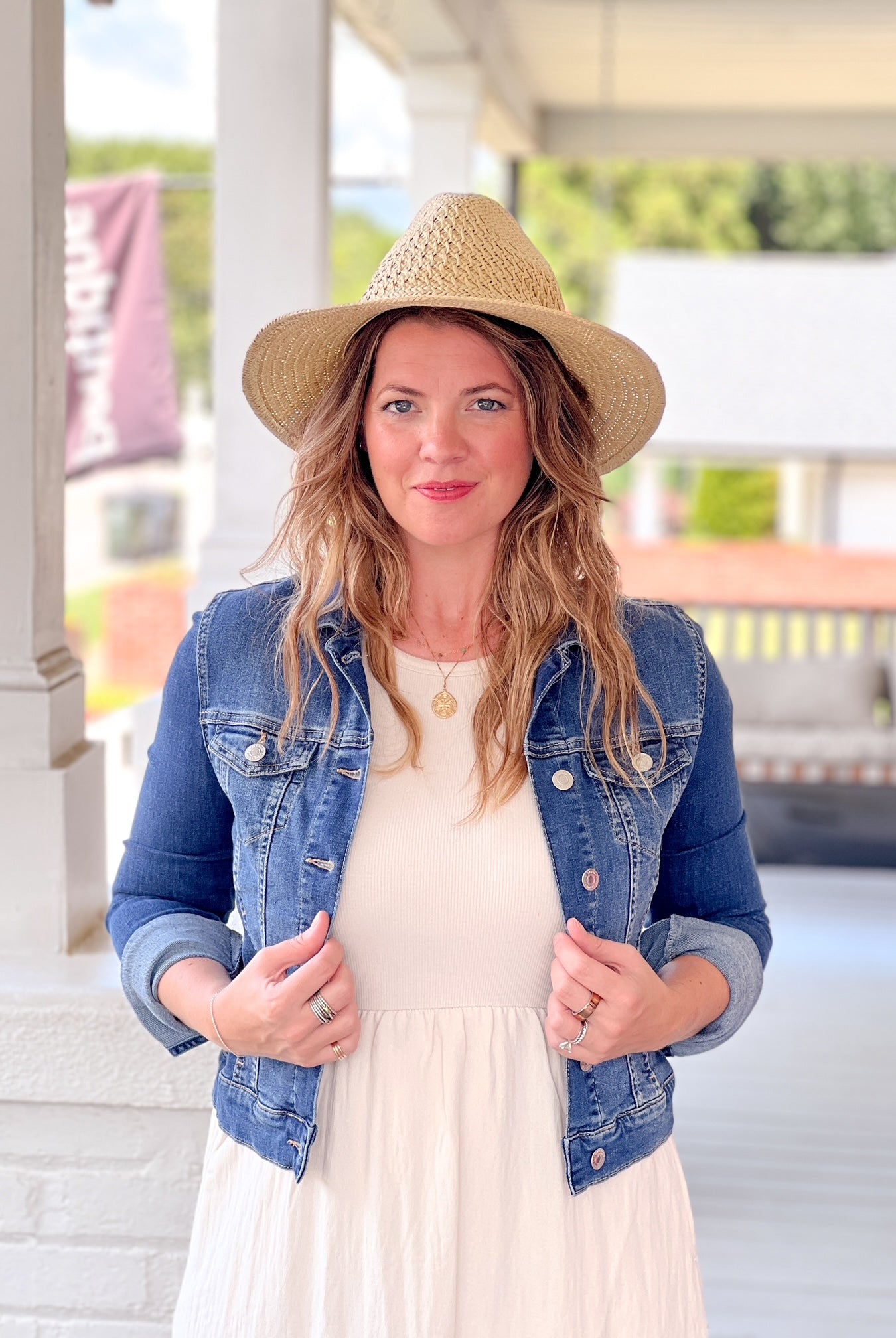 Rose & Lee Co Samantha Jacket, Feather Blue by Mavi Jeans Jackets