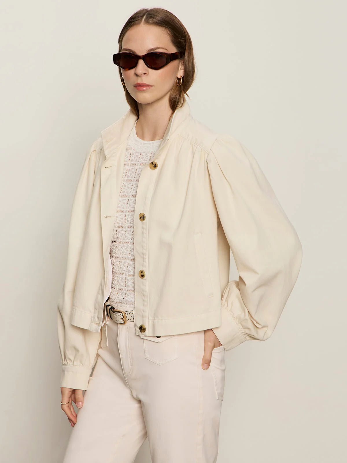 Rose & Lee Co Charlotte Twill Jacket, Collagen by Sanctuary Jackets
