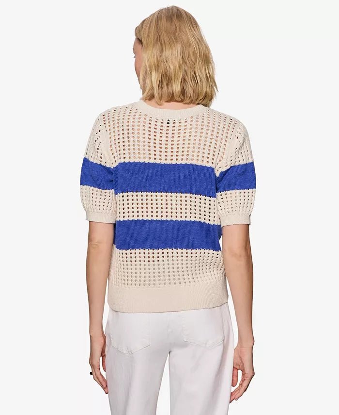 Rose & Lee Co Beachside Top, Collagen/Luminous Blue by Sanctuary short sleeve