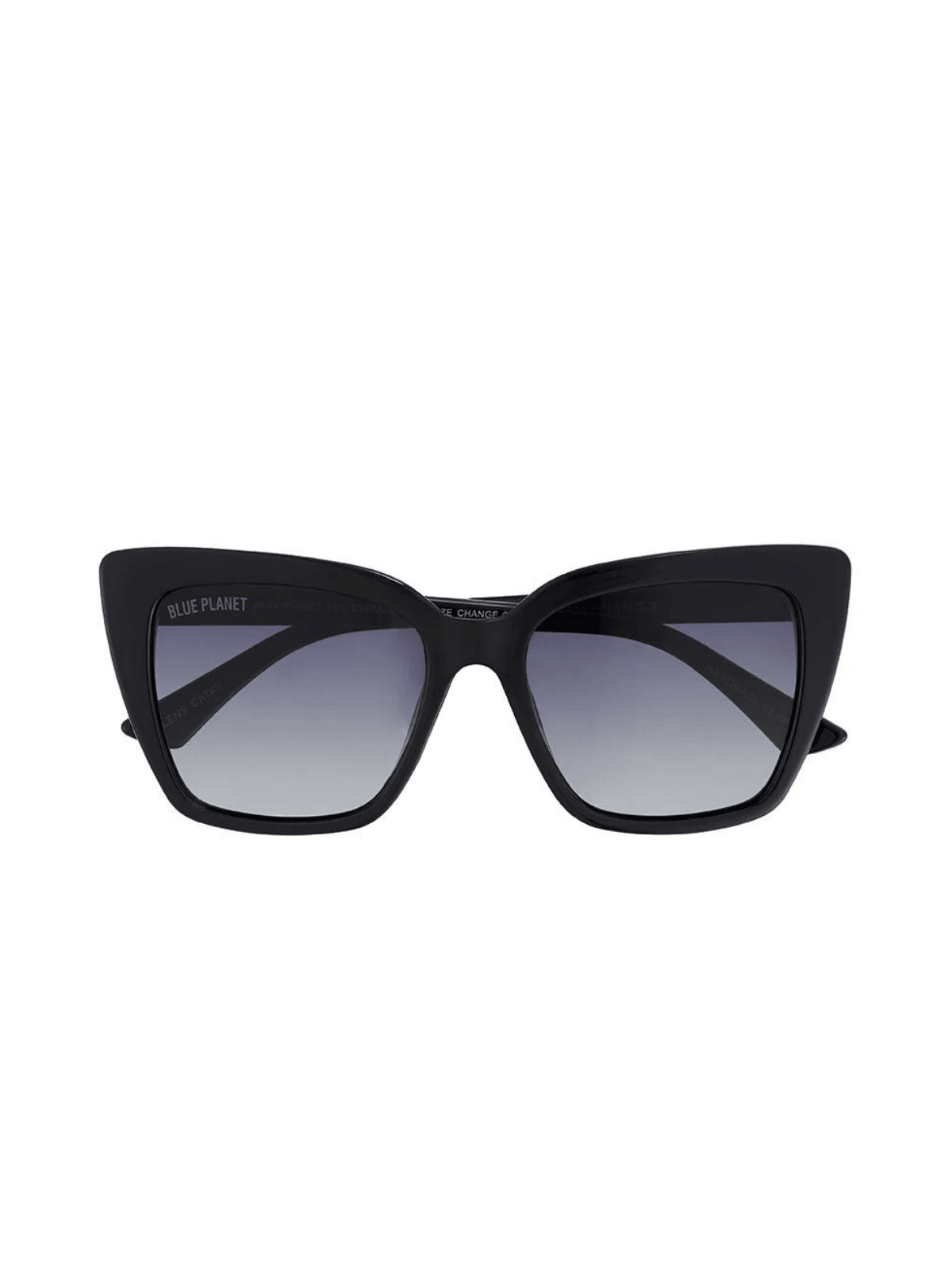 Rose & Lee Co Shya Sunglasses, Black + Gradient Grey Polarized Accessories