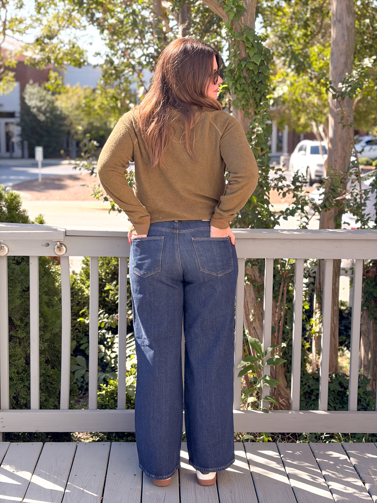 Rose & Lee Co Siena Jeans, Deep Denim by Mavi Jeans Denim