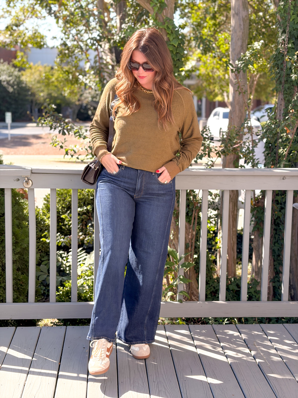 Rose & Lee Co Siena Jeans, Deep Denim by Mavi Jeans Denim
