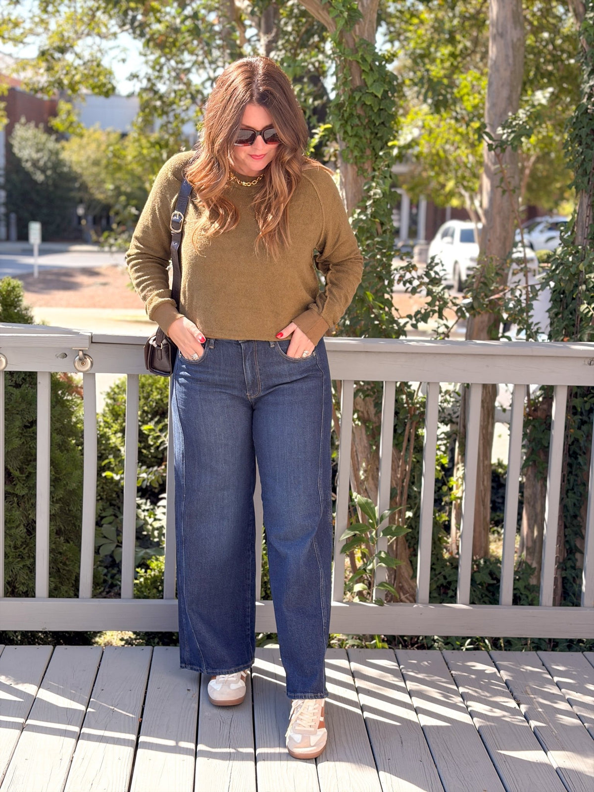 Rose & Lee Co Siena Jeans, Deep Denim by Mavi Jeans Denim
