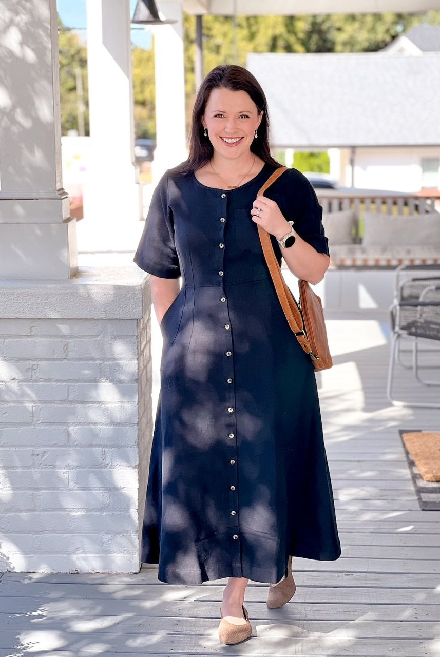 Rose & Lee Co Sierra Dress, Black unknown