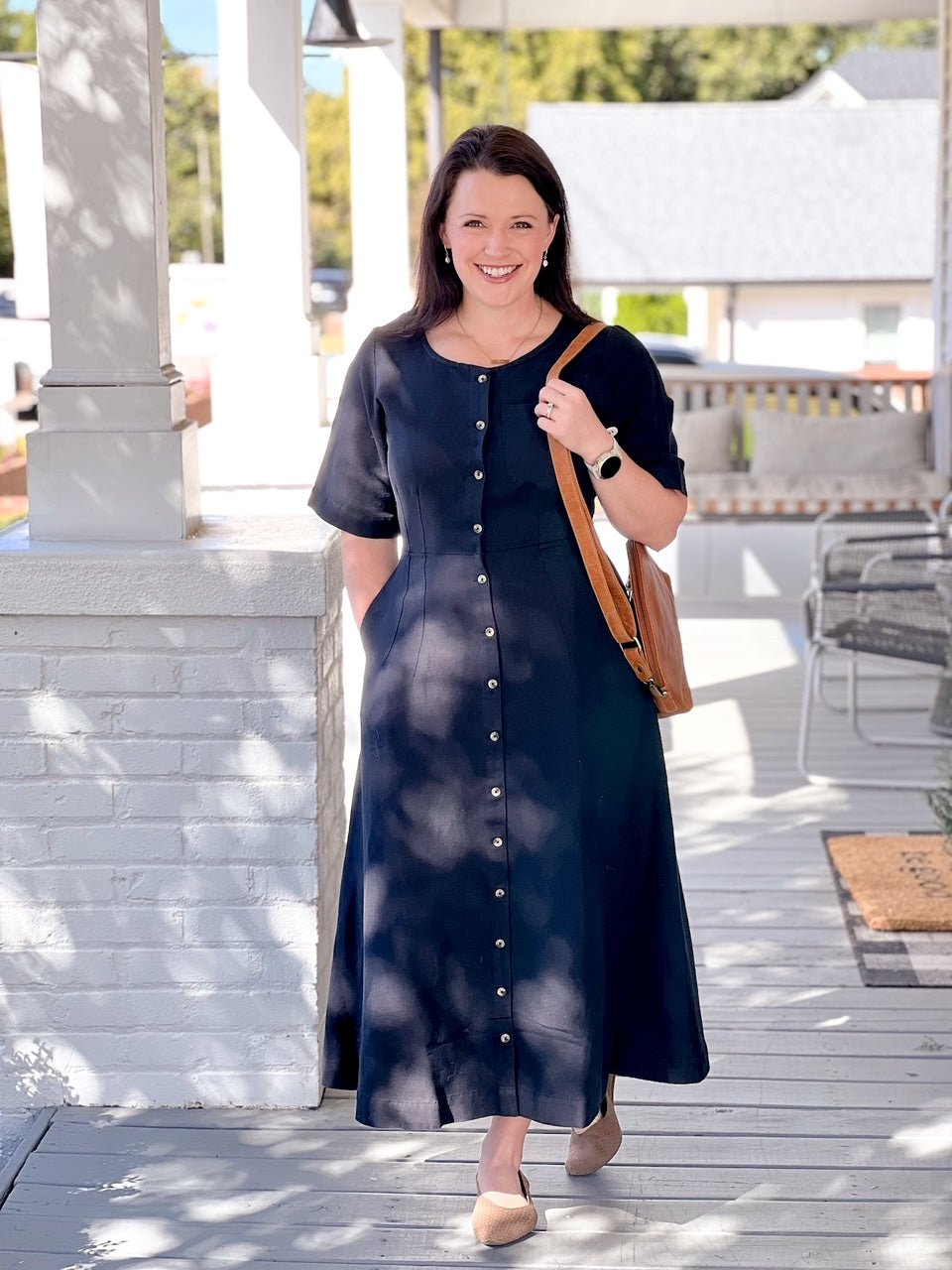 Rose & Lee Co Sierra Dress, Black unknown
