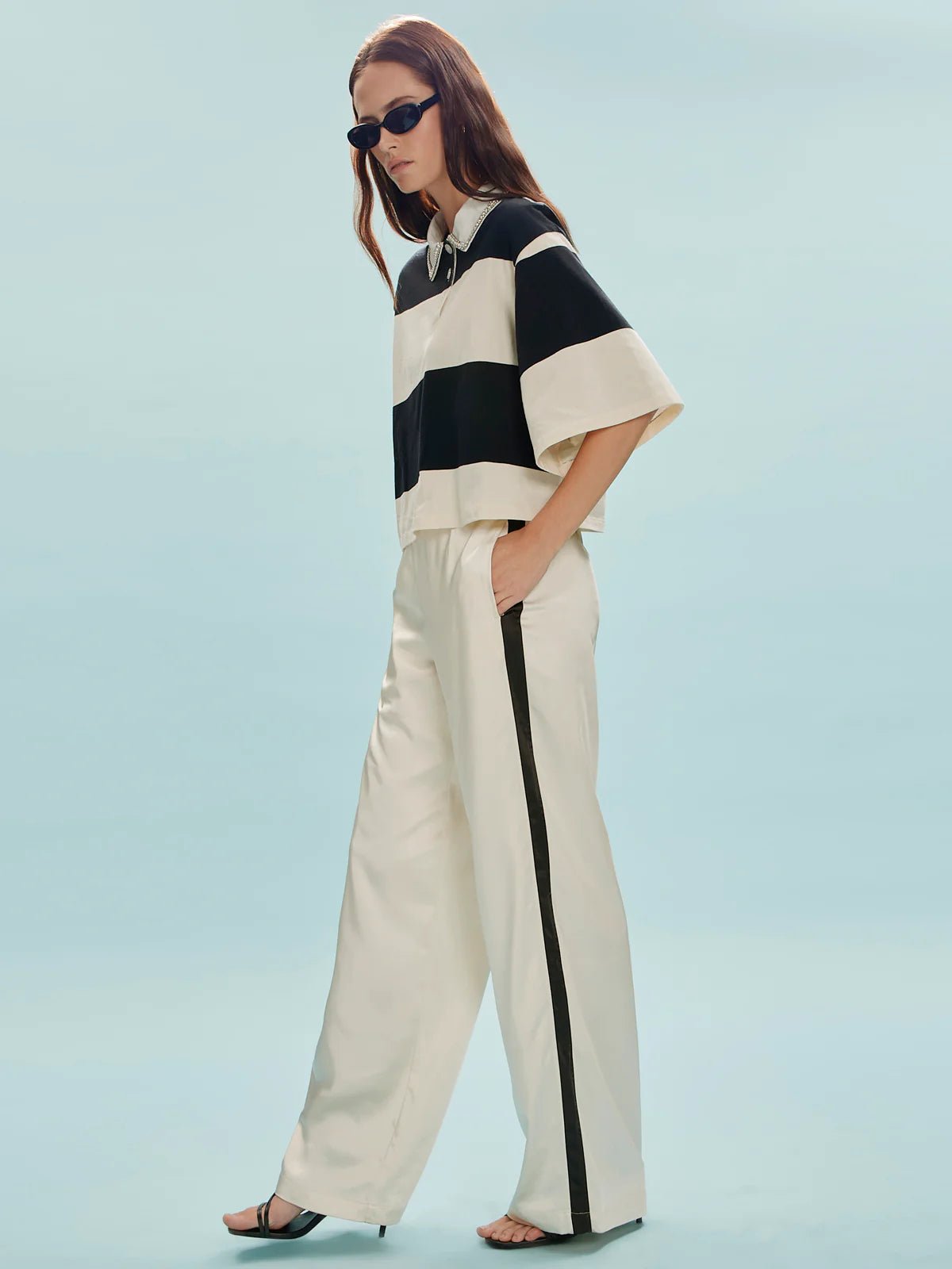 Rose & Lee Co Sierra Track Pants, Collagen by Sanctuary Pants