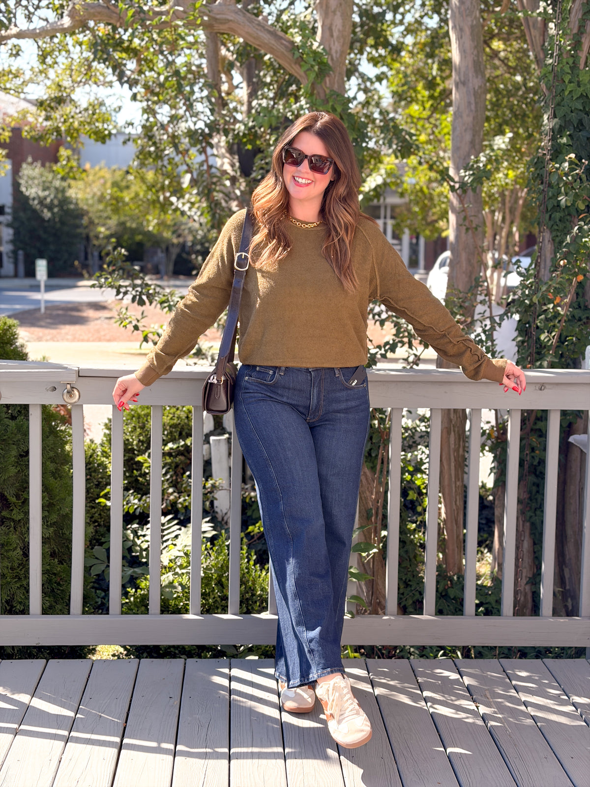 Rose & Lee Co Silverlake Sweatshirt, Olive by Project Social T Sweatshirt & Hoodies