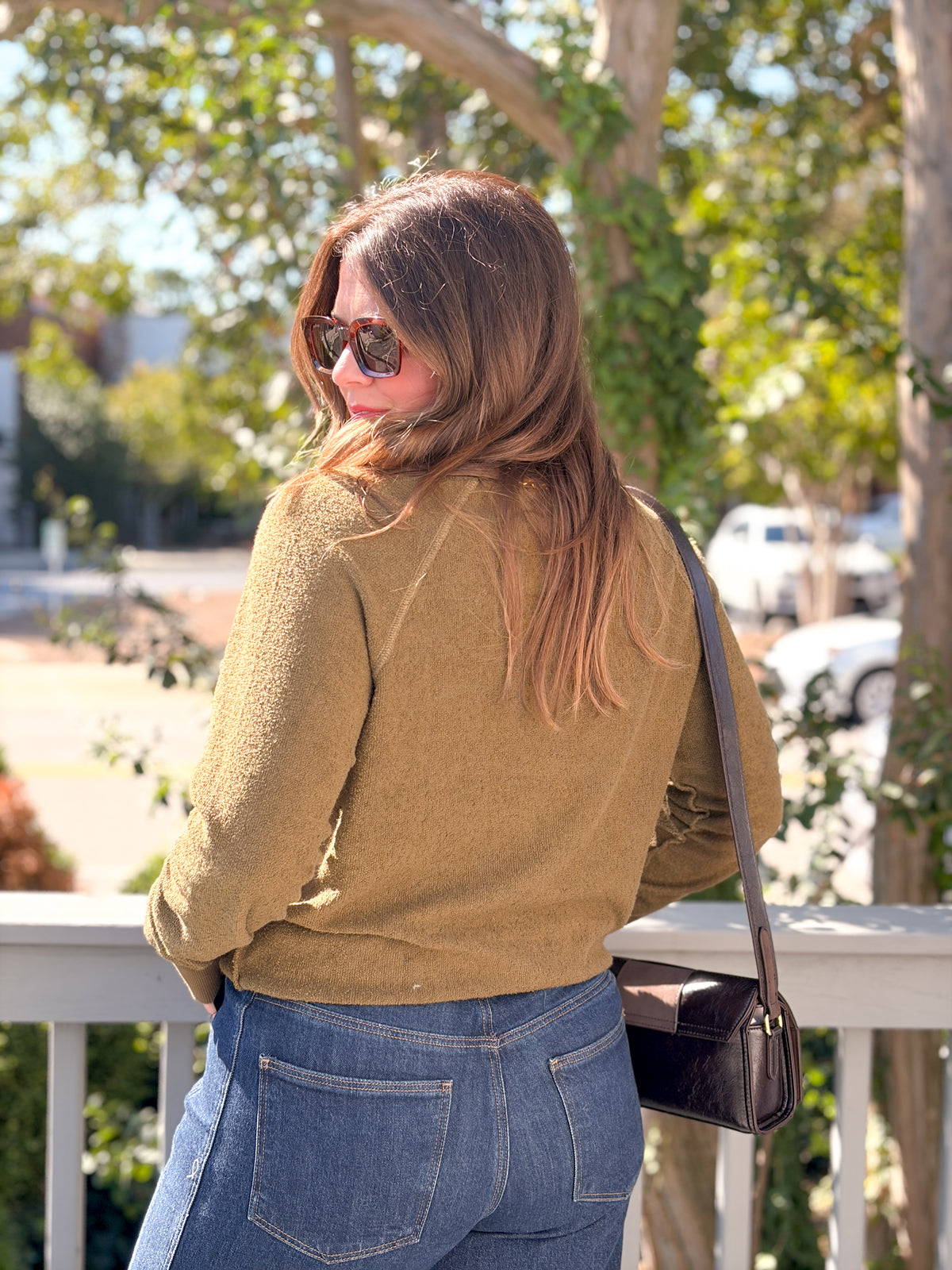 Rose & Lee Co Silverlake Sweatshirt, Olive by Project Social T Sweatshirt & Hoodies