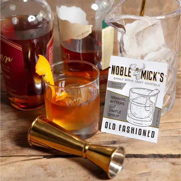 Rose & Lee Co Single Serve Craft Cocktail Mix, Old Fashioned Food & Drink