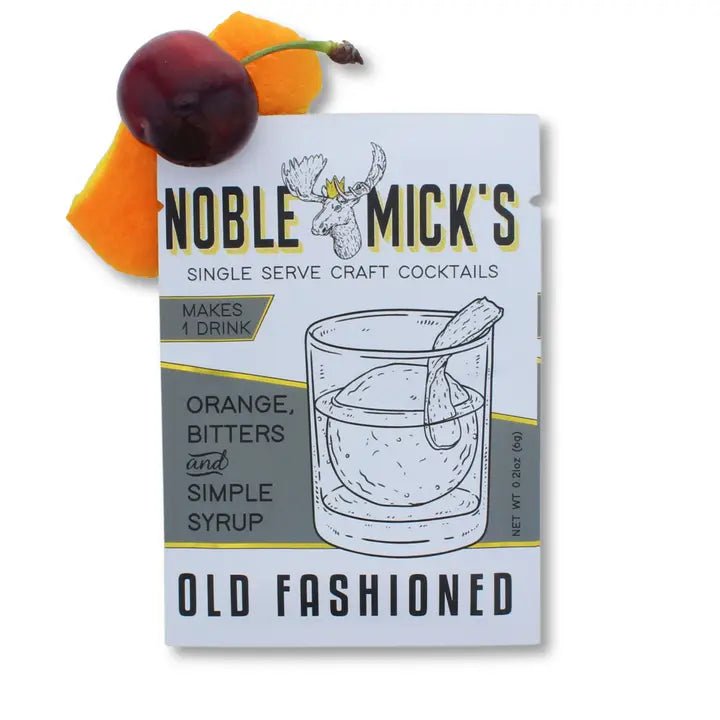 Rose & Lee Co Single Serve Craft Cocktail Mix, Old Fashioned Food & Drink