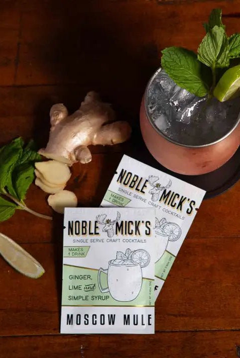 Rose & Lee Co Single Serve Craft Cocktail Mix, Moscow Mule Food & Drink