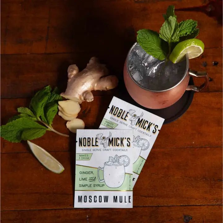 Rose & Lee Co Single Serve Craft Cocktail Mix, Moscow Mule Food & Drink