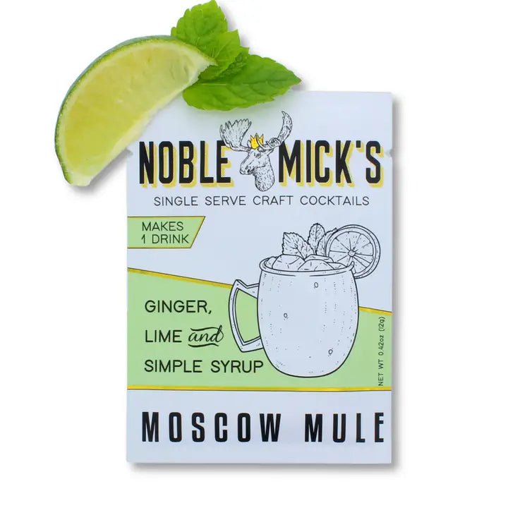 Rose & Lee Co Single Serve Craft Cocktail Mix, Moscow Mule Food & Drink