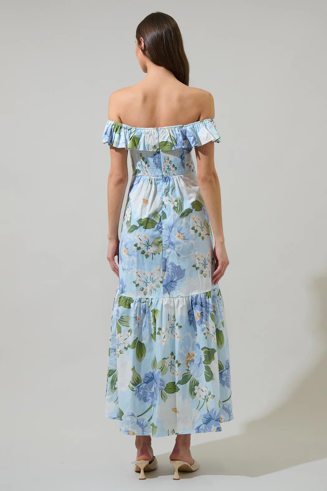 Rose & Lee Co Sloane Dress, Light Blue/Multi Event Dress