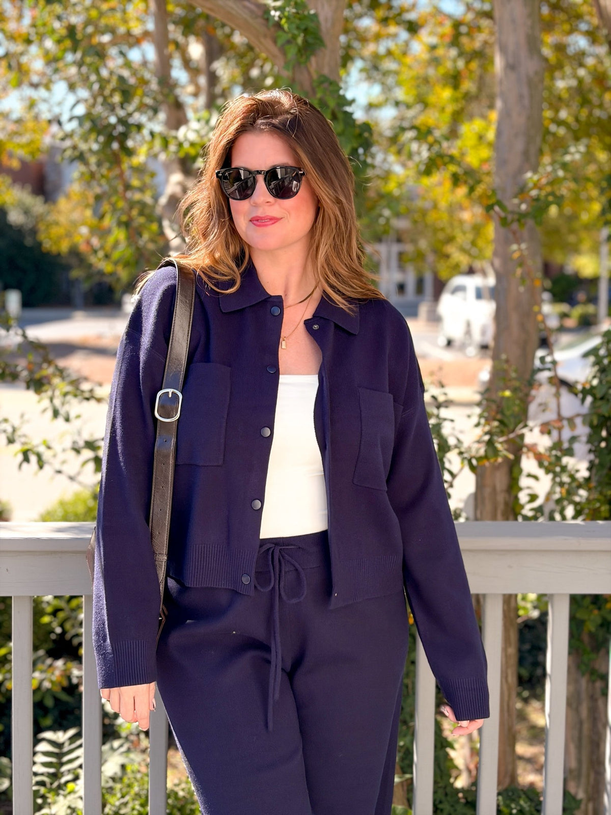 Rose & Lee Co Slowdown Sweater Jacket, Nightfall by Z Supply Sweatshirt & Hoodies