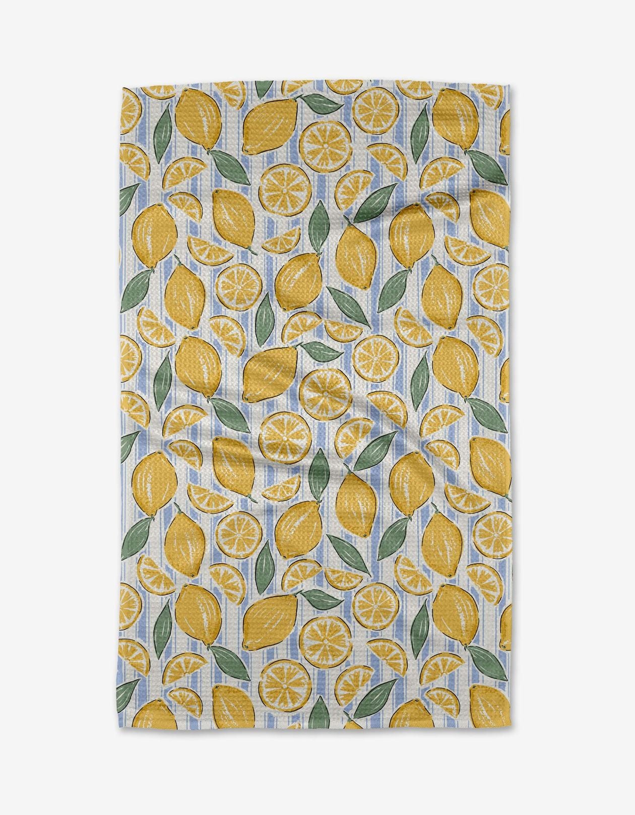 Rose & Lee Co Sour Lemon Stripes Tea Towel Home & Gifts