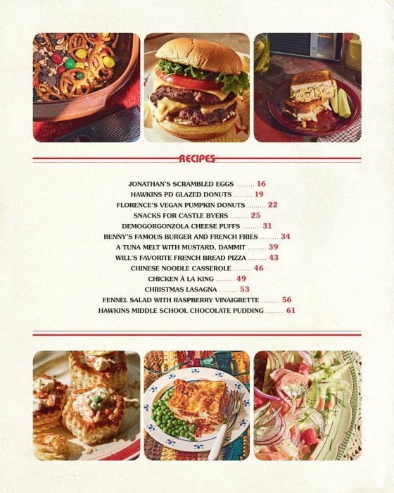 Rose & Lee Co The Official Stranger Things Cookbook Home & Gifts