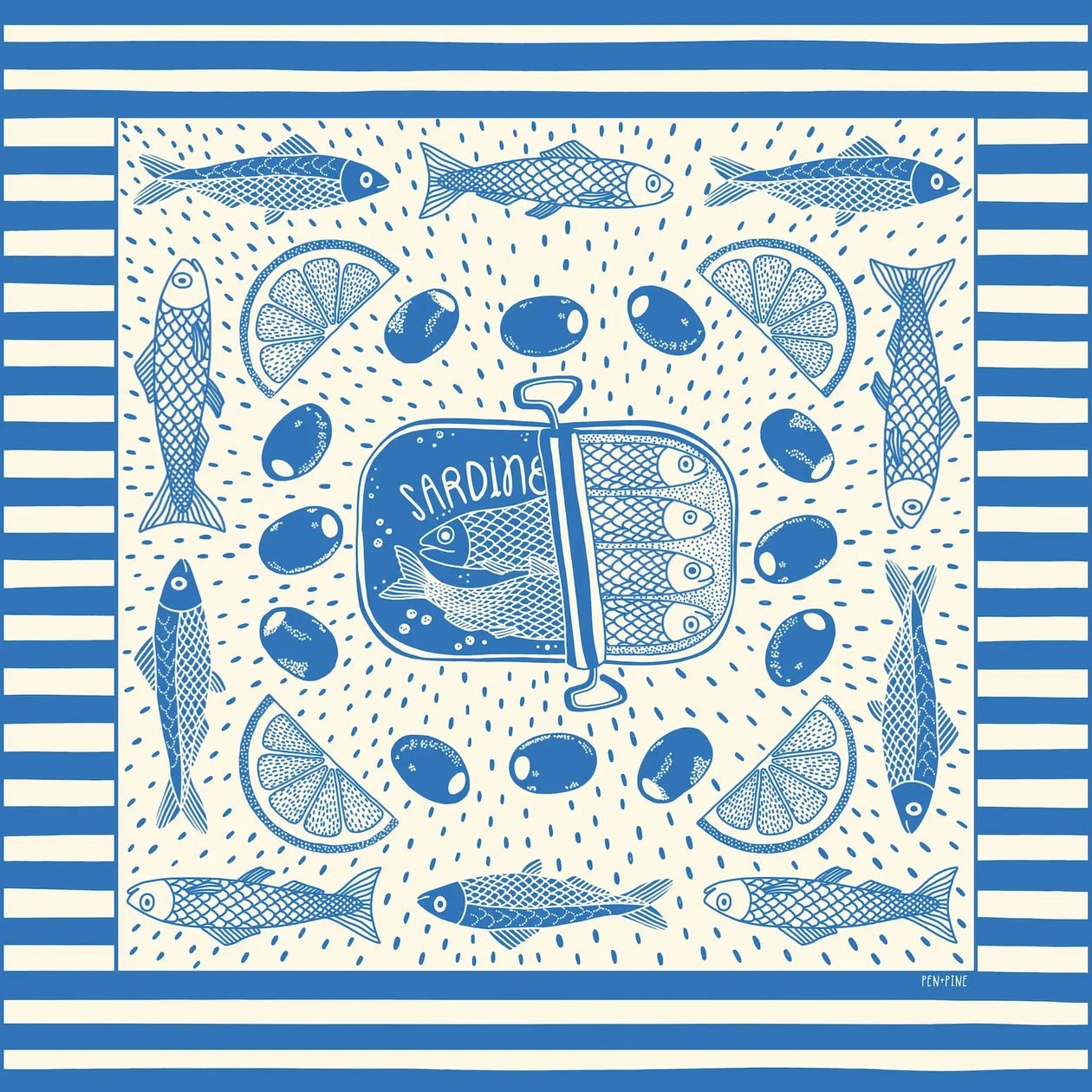 Rose & Lee Co Bandana, Summer Picnic Accessories