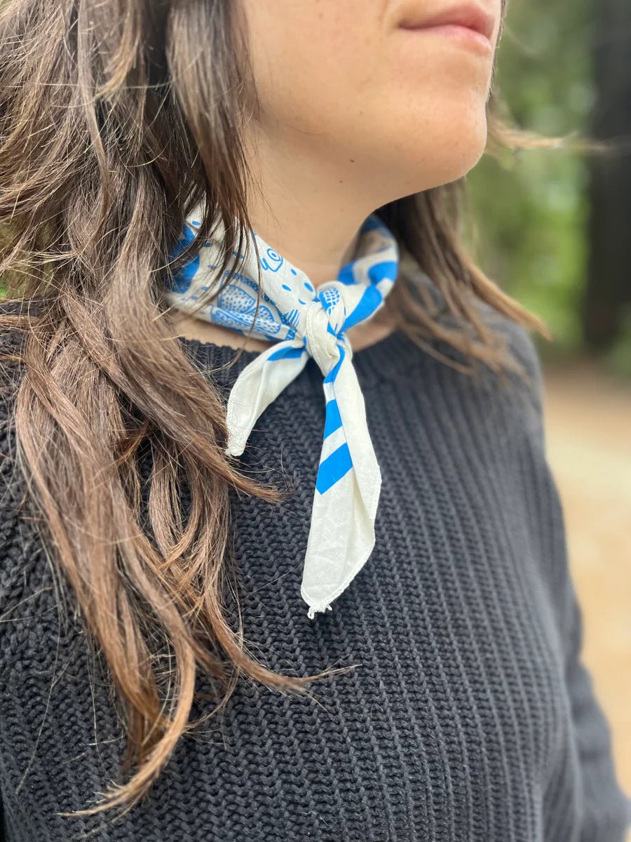 Rose & Lee Co Bandana, Summer Picnic Accessories
