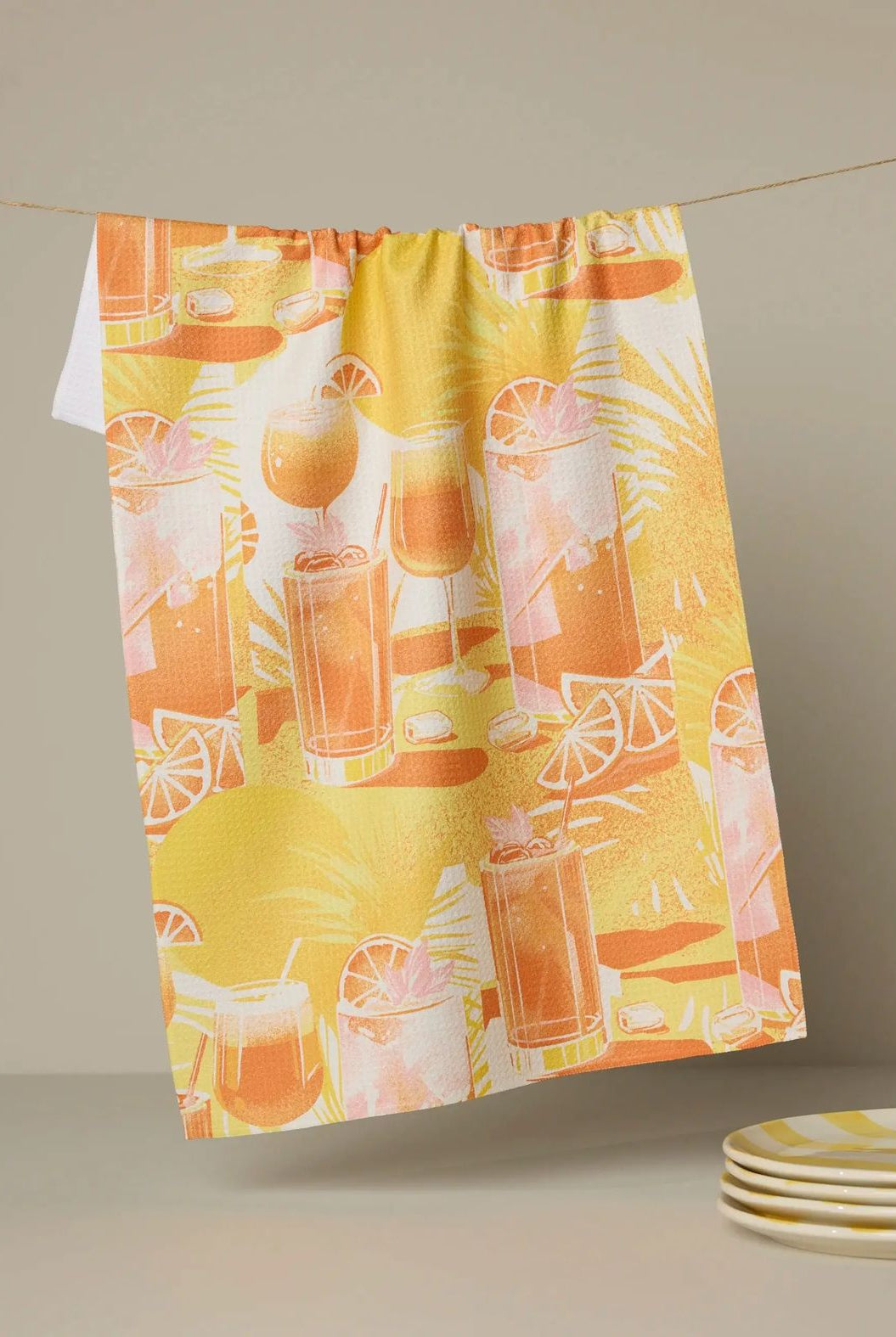 Rose & Lee Co Sunset Happy Hour Tea Towel Home & Gifts