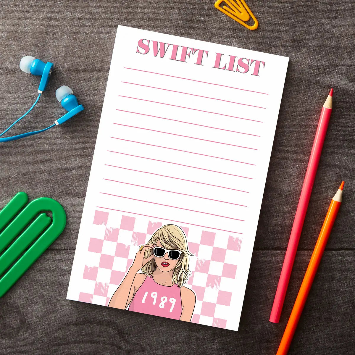 Taylor Swift Notepad