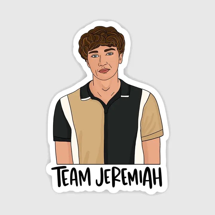 Rose & Lee Co Team Jeremiah Sticker Stationery