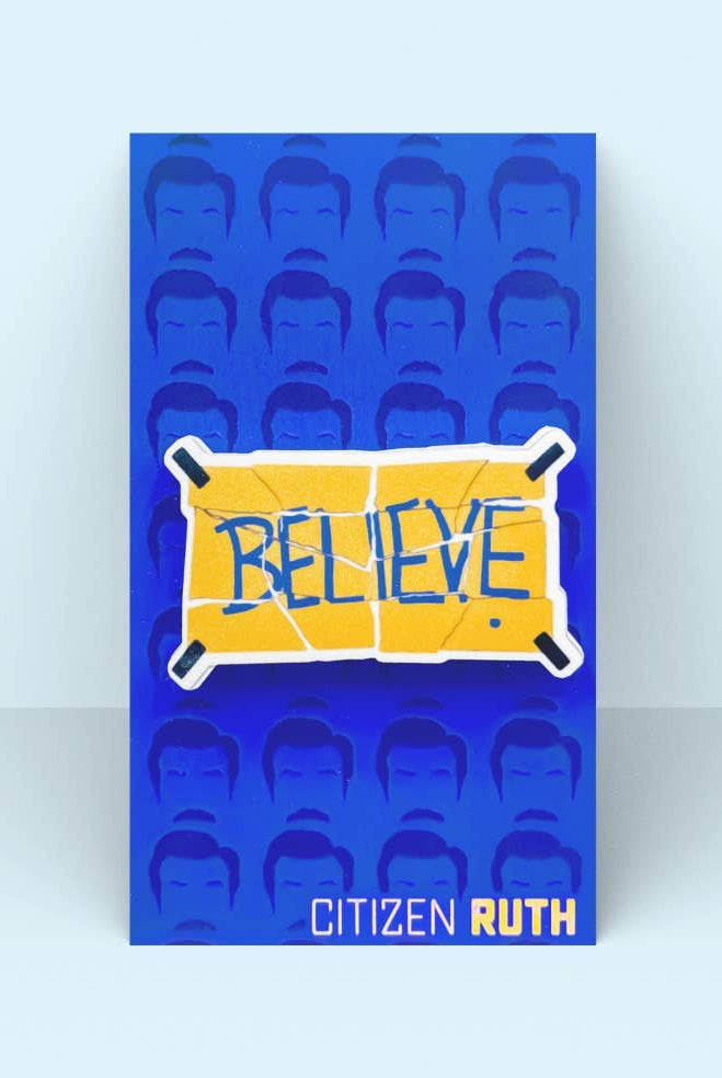 Rose & Lee Co Torn Believe Acrylic Pin Stationery