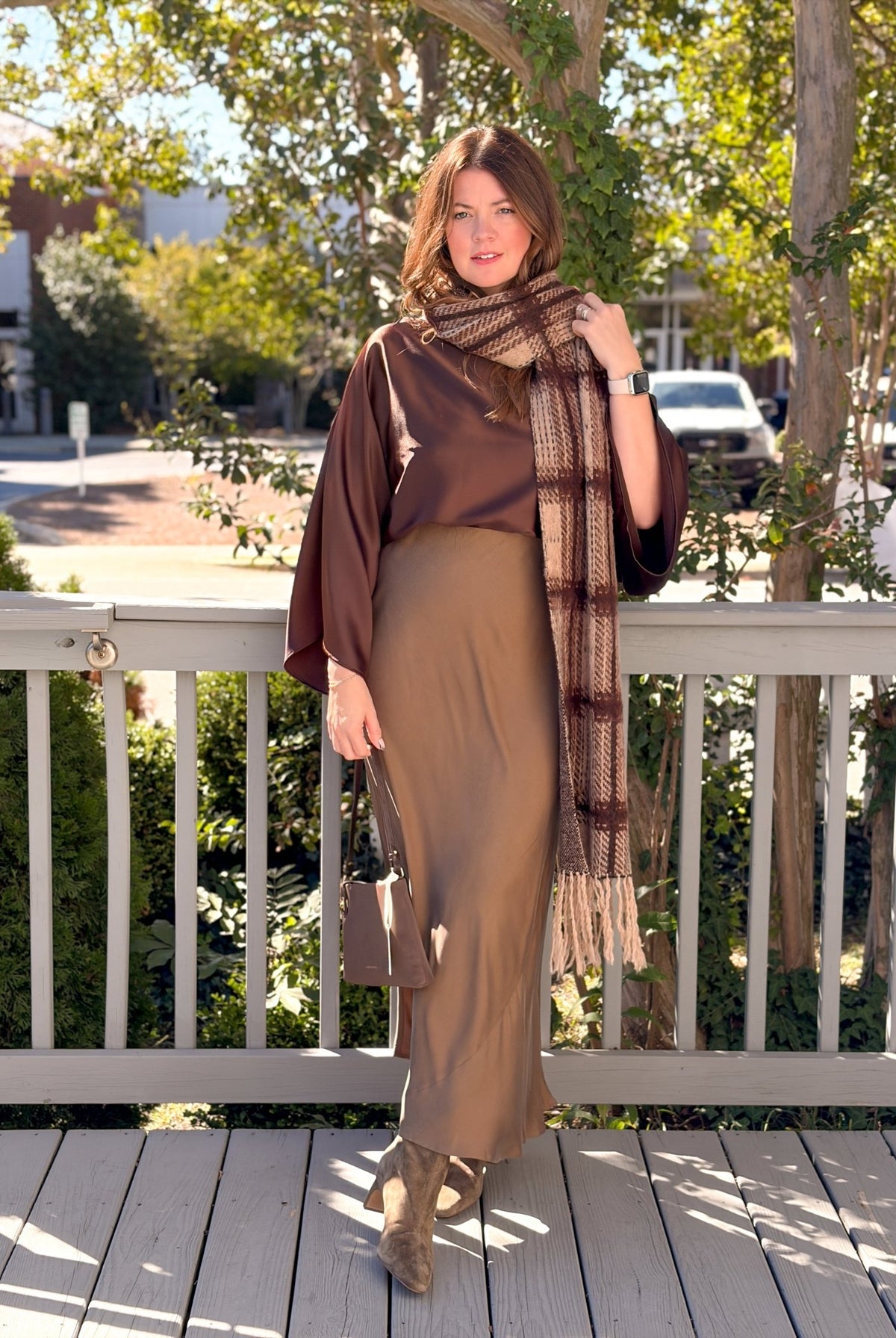 Rose & Lee Co Tess Skirt, Teak Skirts