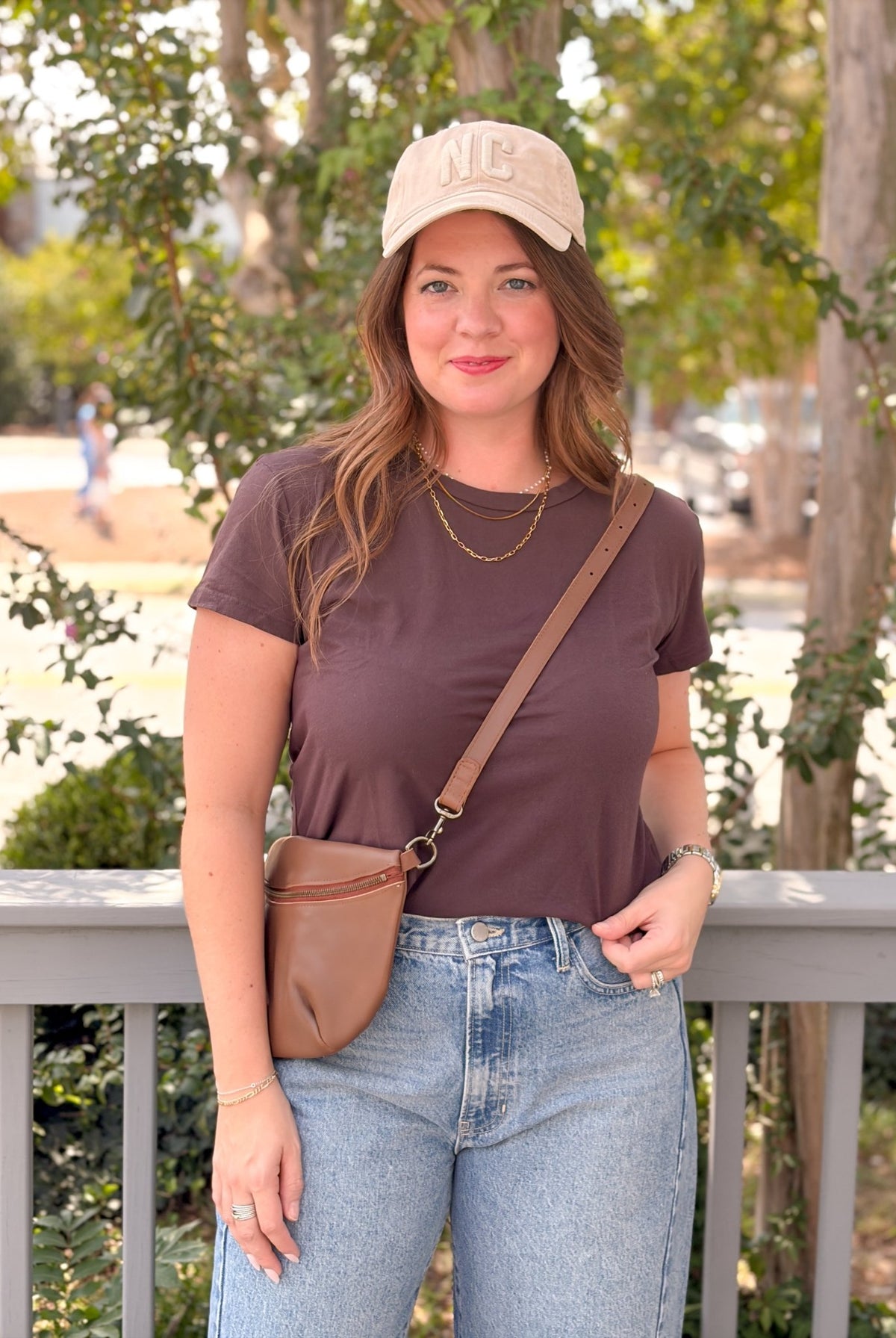Rose & Lee Co The Ultimate Tee, Dark Mocha by Project Social T short sleeve