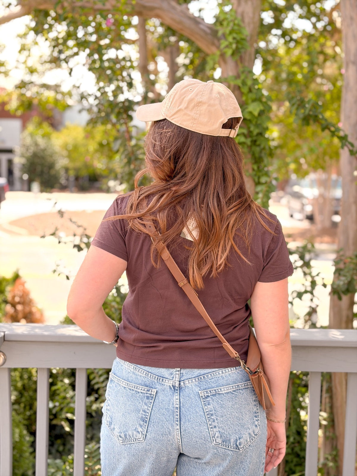 Rose & Lee Co The Ultimate Tee, Dark Mocha by Project Social T short sleeve