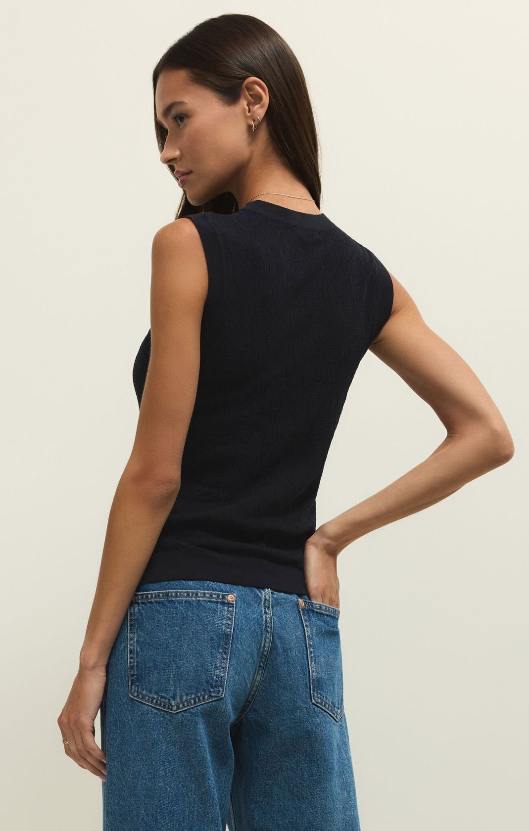 Rose & Lee Co Tibi Tank, Black by Z Supply Tanks