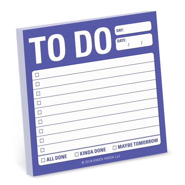 Rose & Lee Co To Do Sticky Notes Stationery