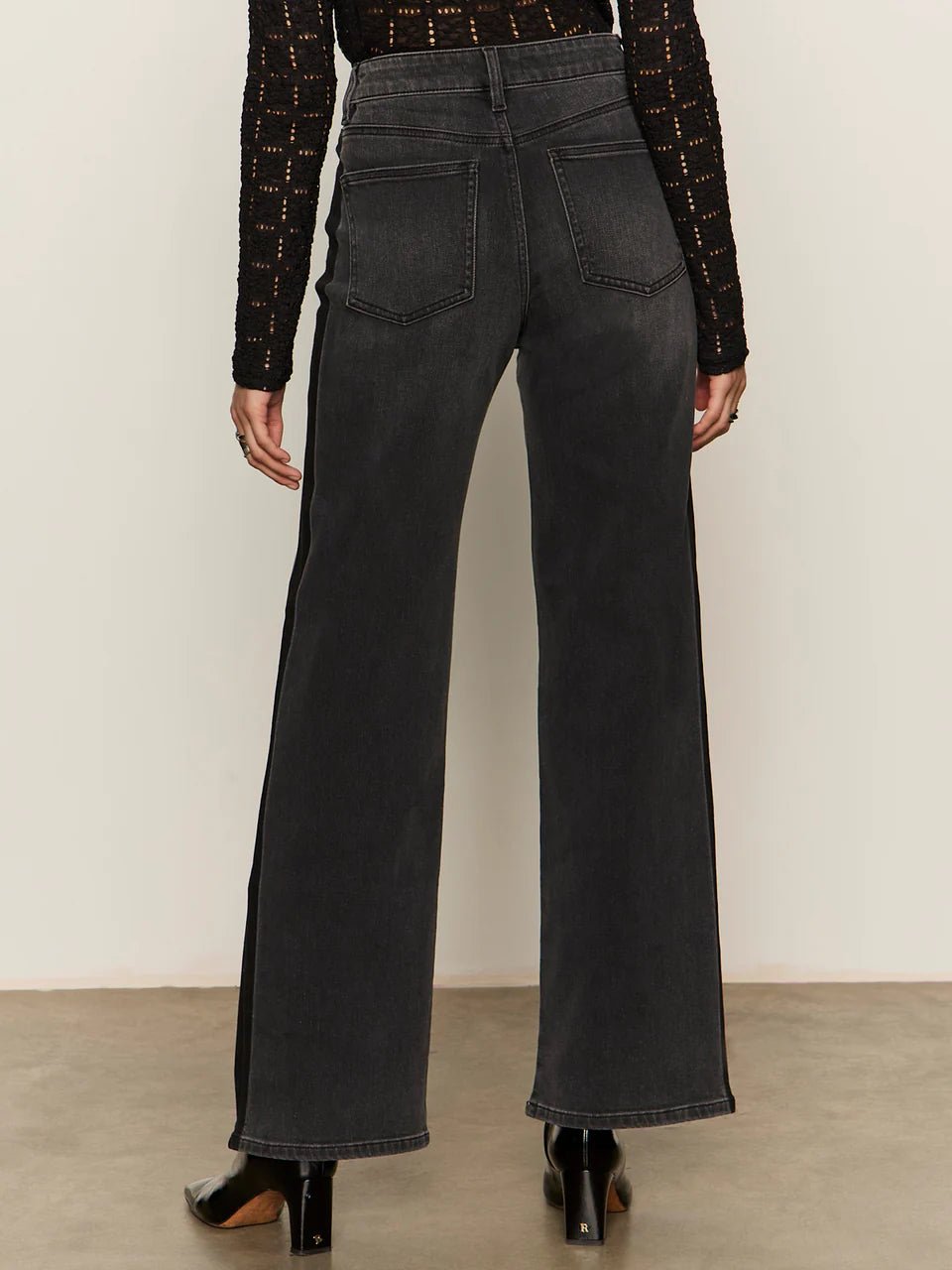 Rose & Lee Co Tuxedo Jeans, Black Tie by Sanctuary Denim
