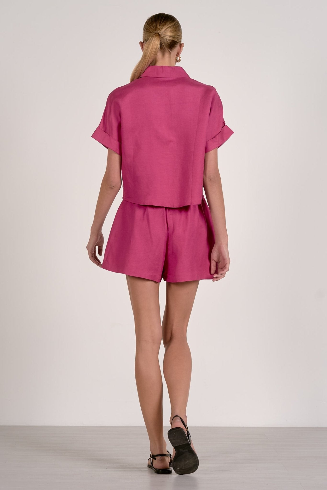 Rose & Lee Co Daphne Shorts, Fuchsia Other Shorts