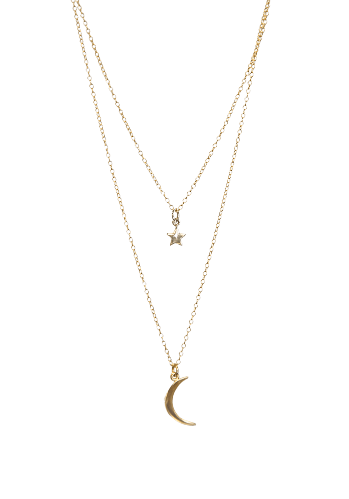 Rose & Lee Co Starry Night Layered Necklace, Gold - Filled/Silver Necklaces