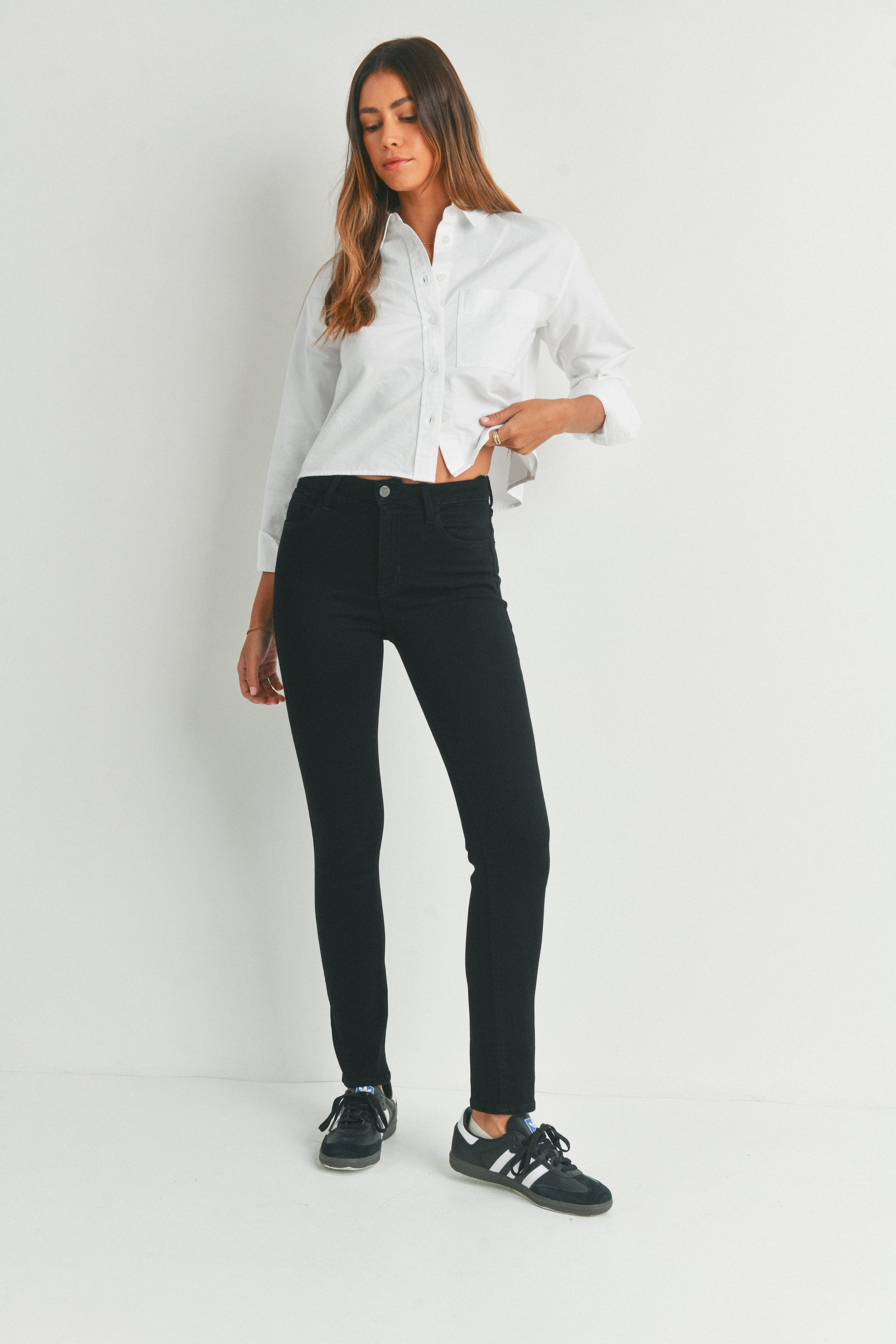 Black Slim Leg Jeans Apex Ethical Boutique
