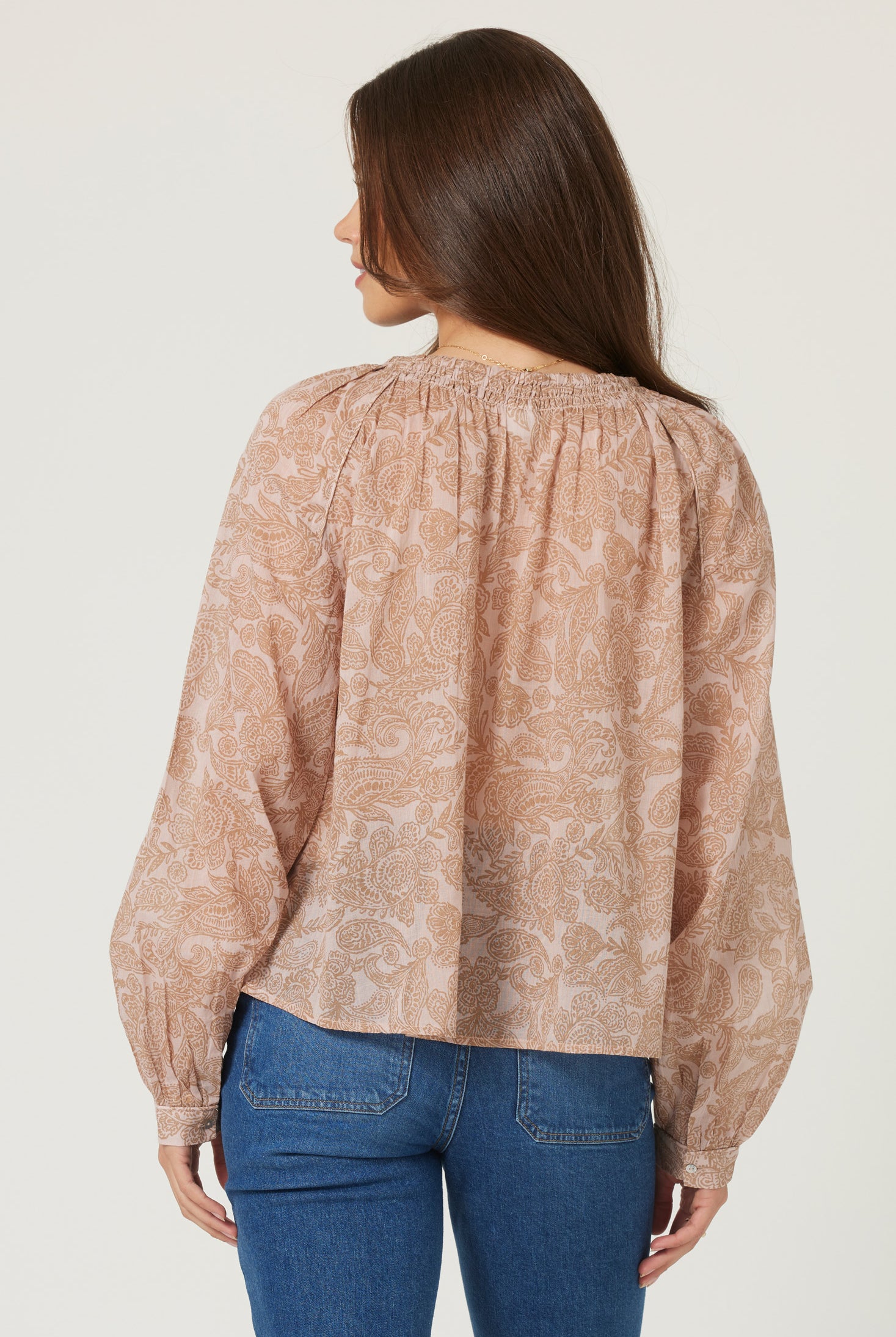 Floral Long Sleeve Top Apex Ethical Boutique