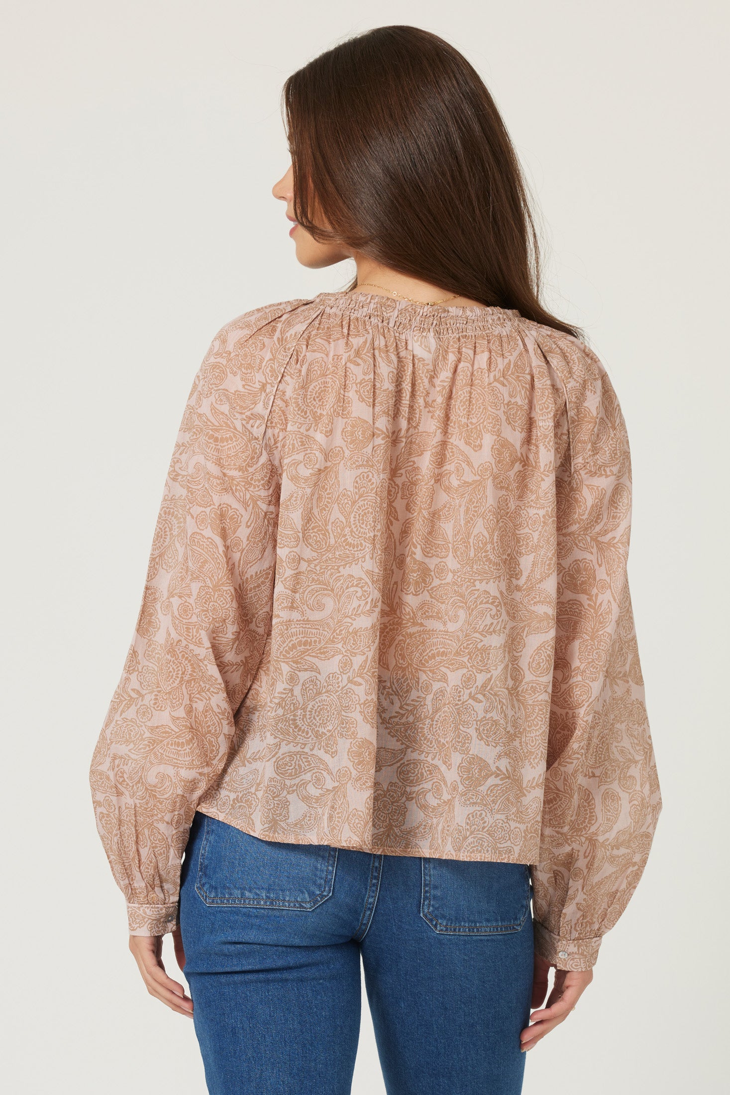 Floral Long Sleeve Top Apex Ethical Boutique
