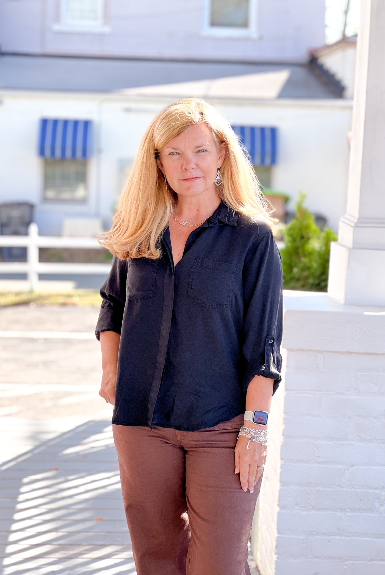 Black Long Sleeve Button Up