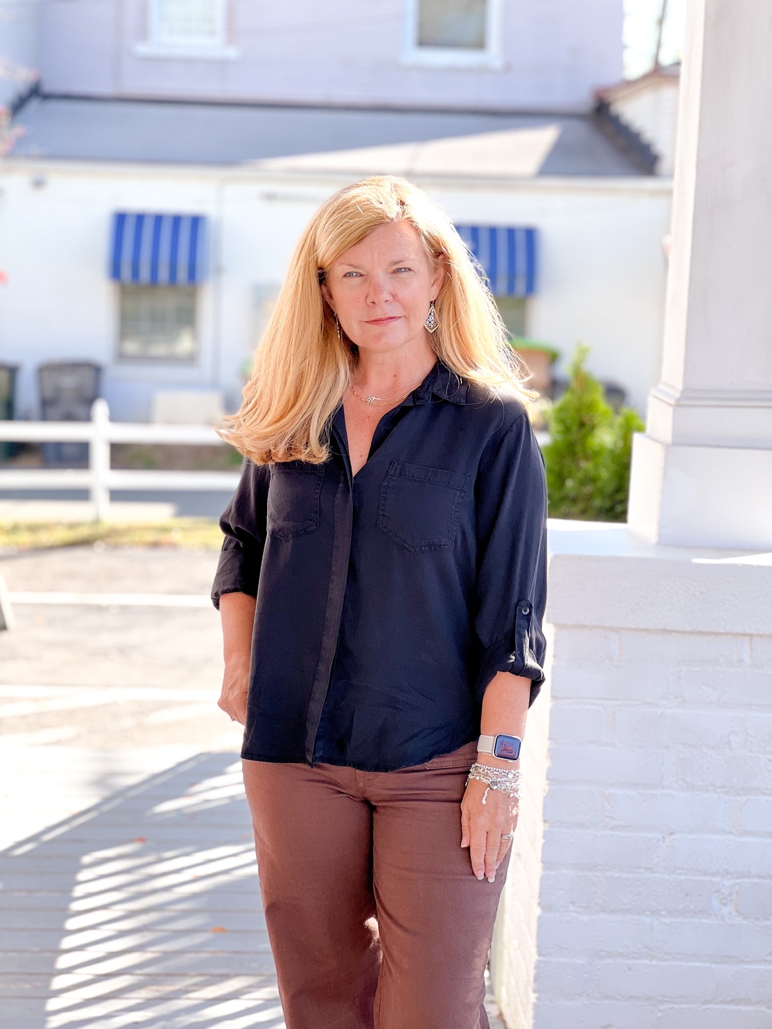 Black Long Sleeve Button Up