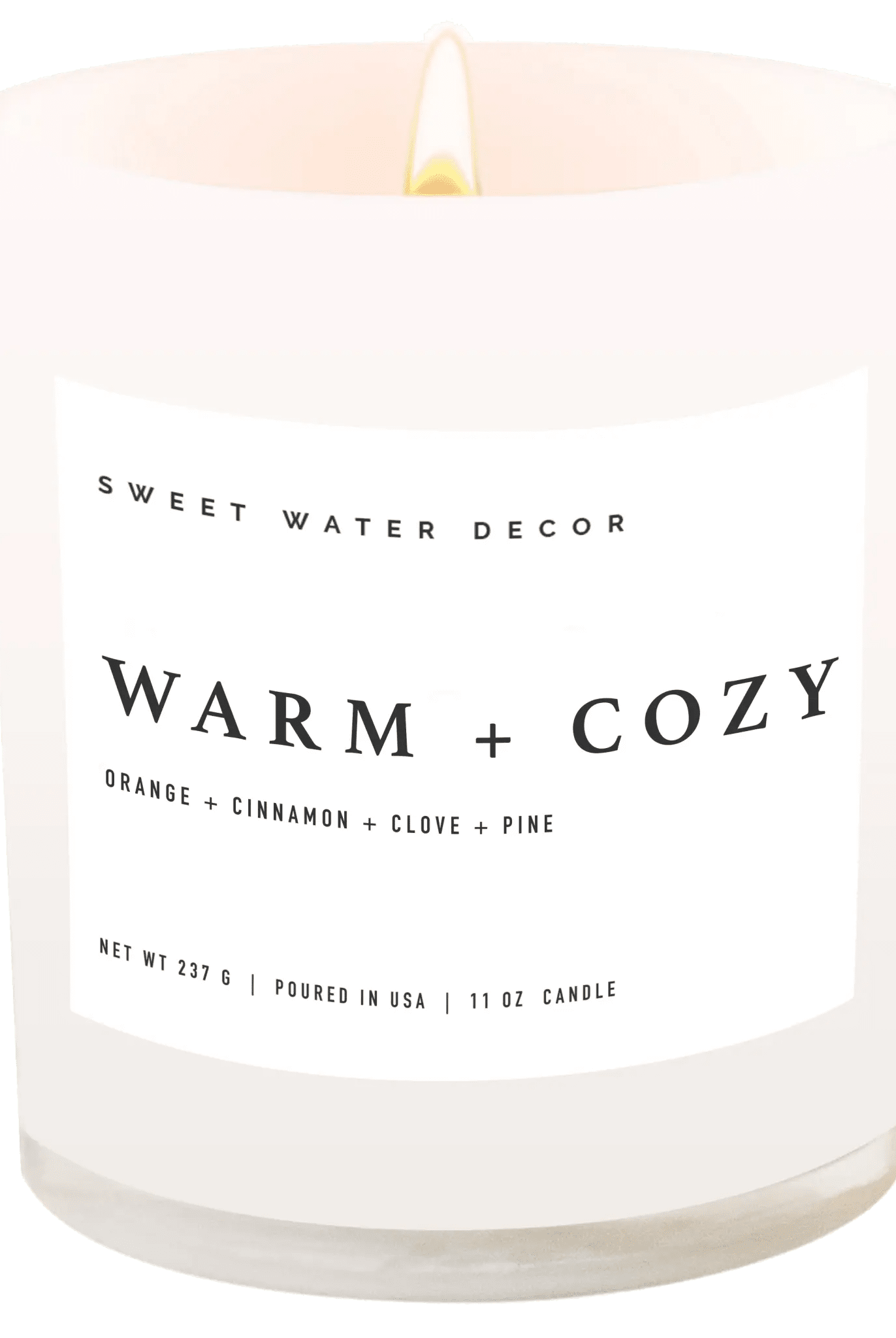 Rose & Lee Co Warm and Cozy Soy Candle, 11 oz Candles