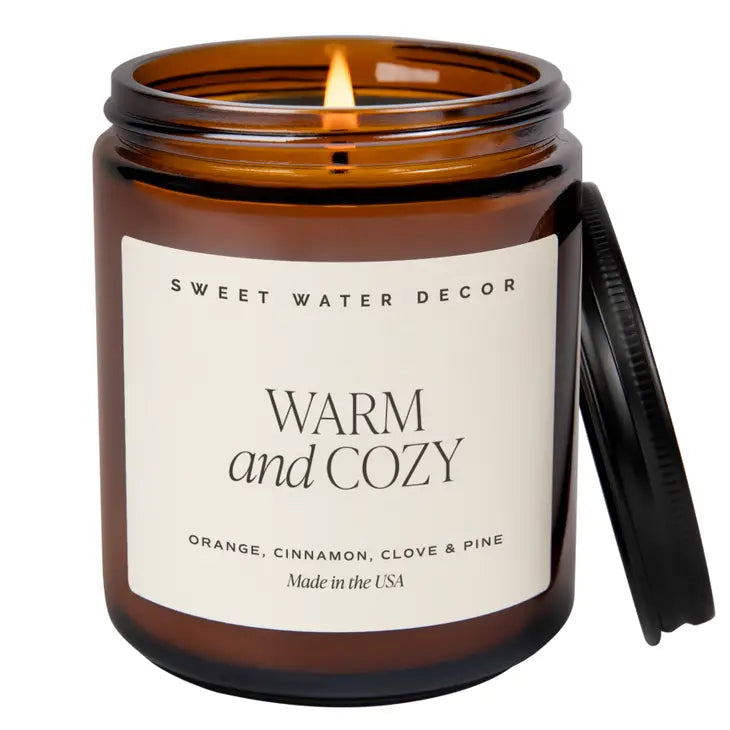 Warm & Cozy - Fall & Christmas Candle