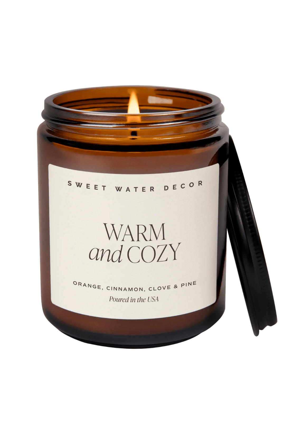 Rose & Lee Co Warm and Cozy Soy Candle, 9 oz Candles